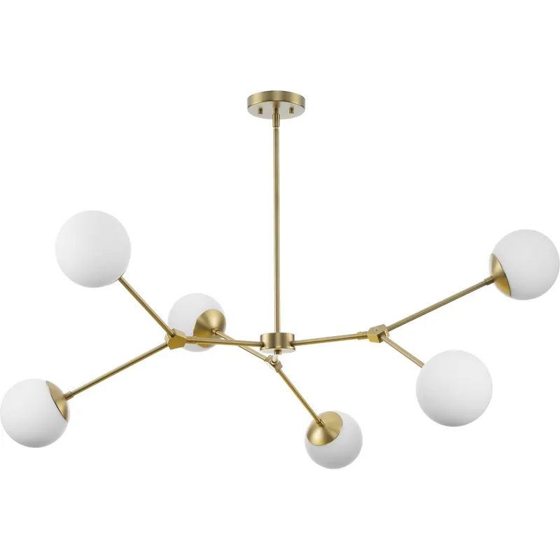 Haas Collection Six-Light Chandelier P400378 — Progress Lighting LED Landscape Lights  