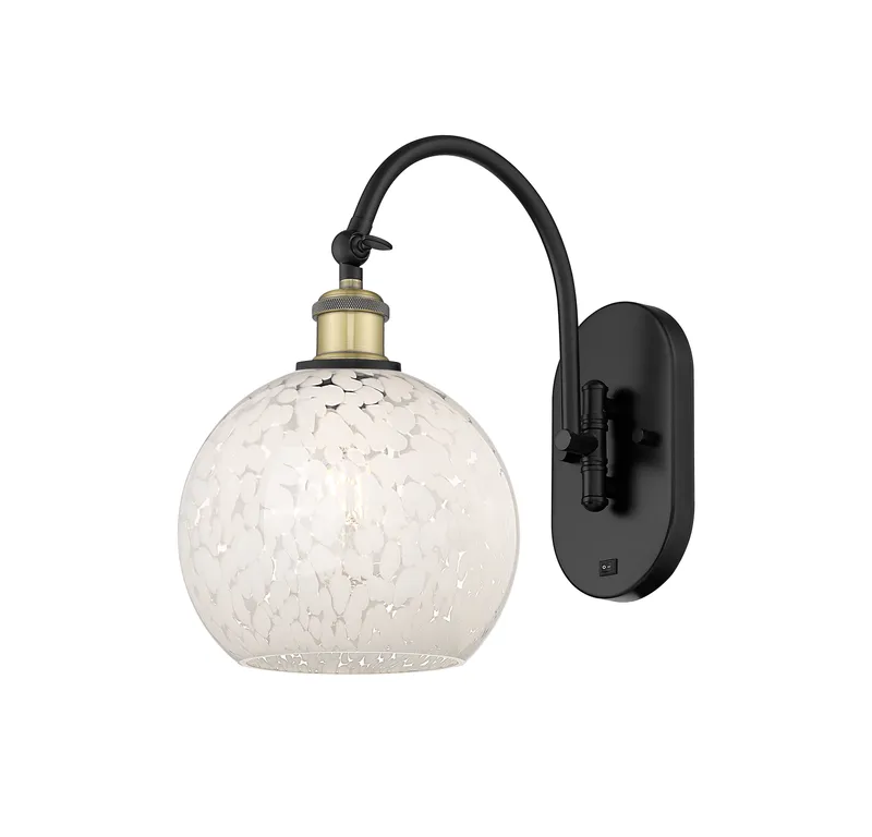 Ballston Swing Arm Cast Brass Steel Glass — Modern Lights LED Wall Lights  