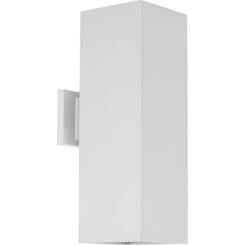 6" Square Two-Light Up/Down Wall Lantern — Progress Lighting LED Wall Lights  