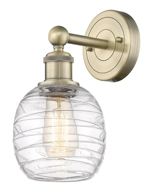 Edison Sconce Cast Brass 11 Inch — Modern Lights LED Wall Lights  