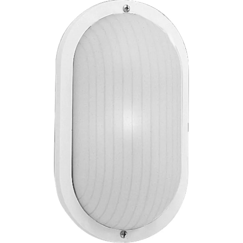 One-Light 10" Wall or Ceiling Mount Bulkhead — Progress Lighting LED Wall Lights  