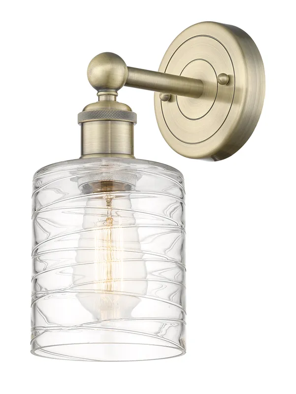 Edison Sconce Cast Brass Glass Steel — Modern Lights LED Wall Lights  