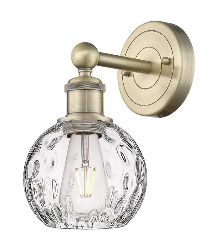 Edison Sconce Cast Brass 12 Inch — Modern Lights LED Wall Lights  