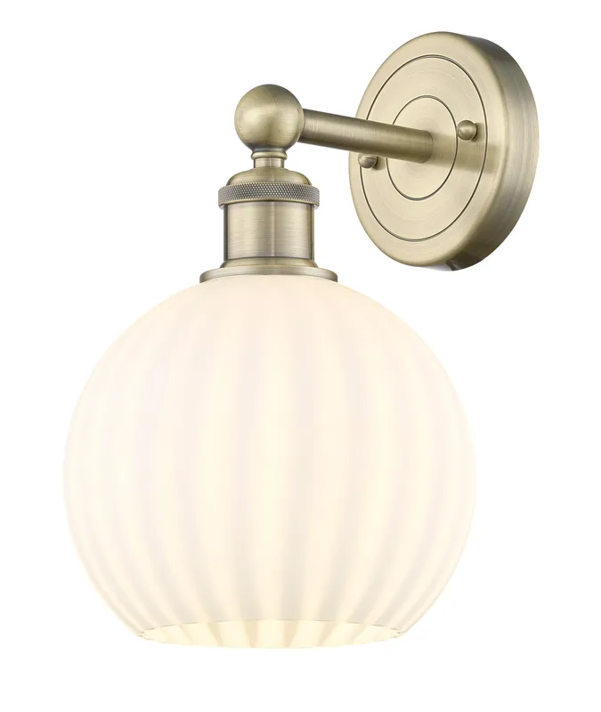 Edison Sconce Cast Brass Finish — Modern Lights LED Wall Lights  