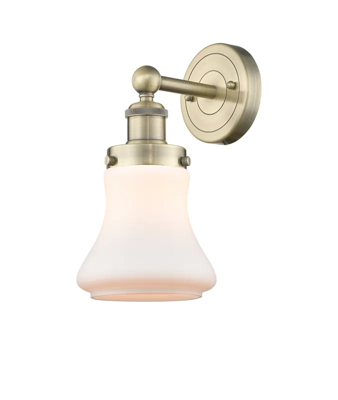 Edison Sconce Cast Brass 10.75 Inches — Modern Lights LED Wall Lights  