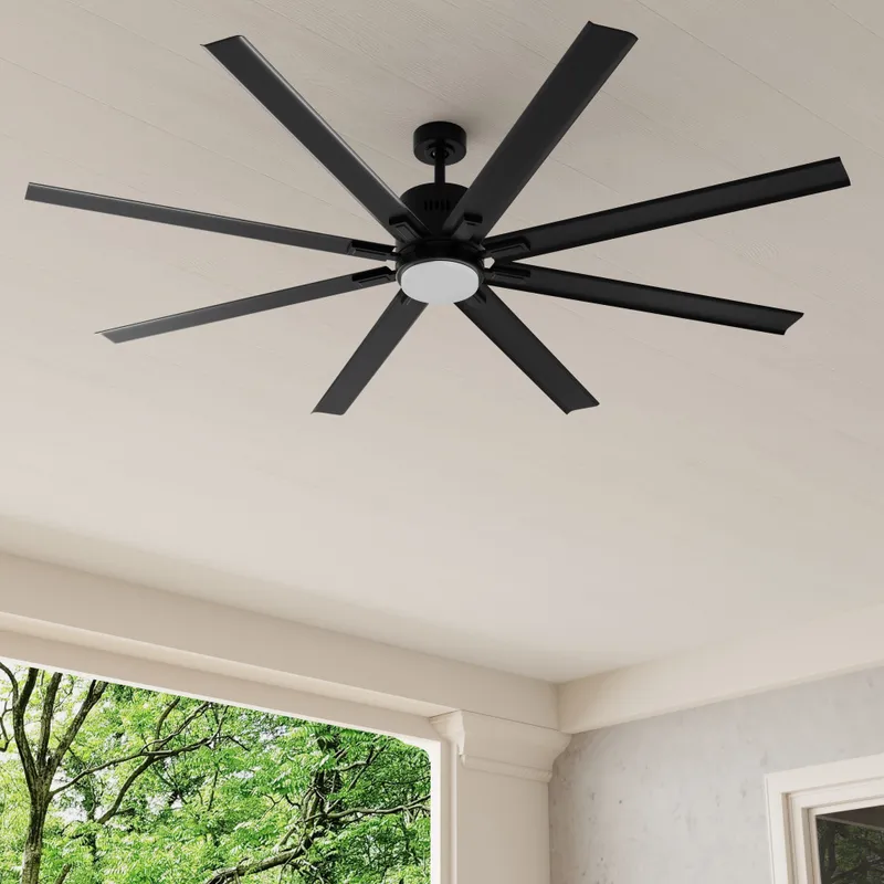 Vast Collection 72" 18W LED Eight- Blade Fan — Progress Lighting LED Lighting Accessories 18.0W 