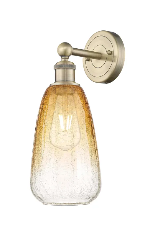 Edison Sconce Cast Brass 11.125 Inch — Modern Lights LED Wall Lights  