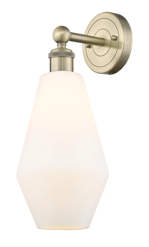 Edison Sconce Cast Brass 11.75 Inch — Modern Lights LED Wall Lights  