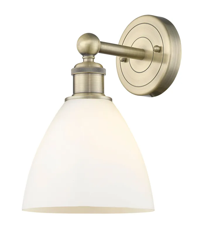 Edison Sconce Cast Brass 12.25 Inch — Modern Lights LED Wall Lights  