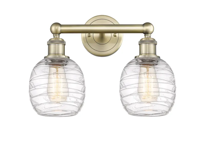 Edison Bath Vanity Light Cast Brass Finish — Modern Lights LED Wall Lights  
