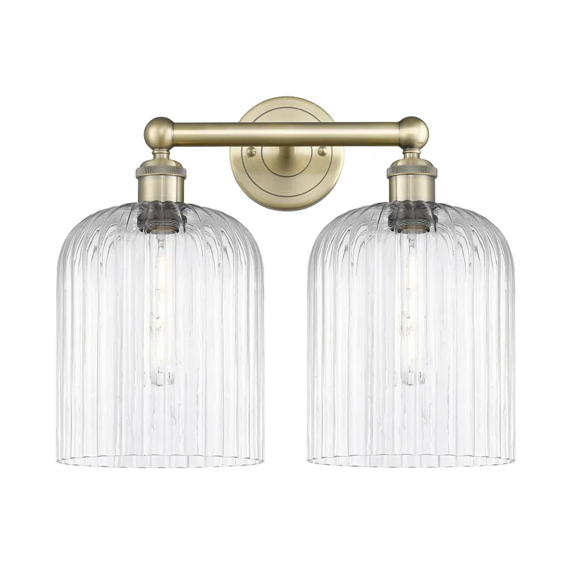 Edison Bath Vanity Light Cast Brass 14 Inch — Modern Lights LED Wall Lights  