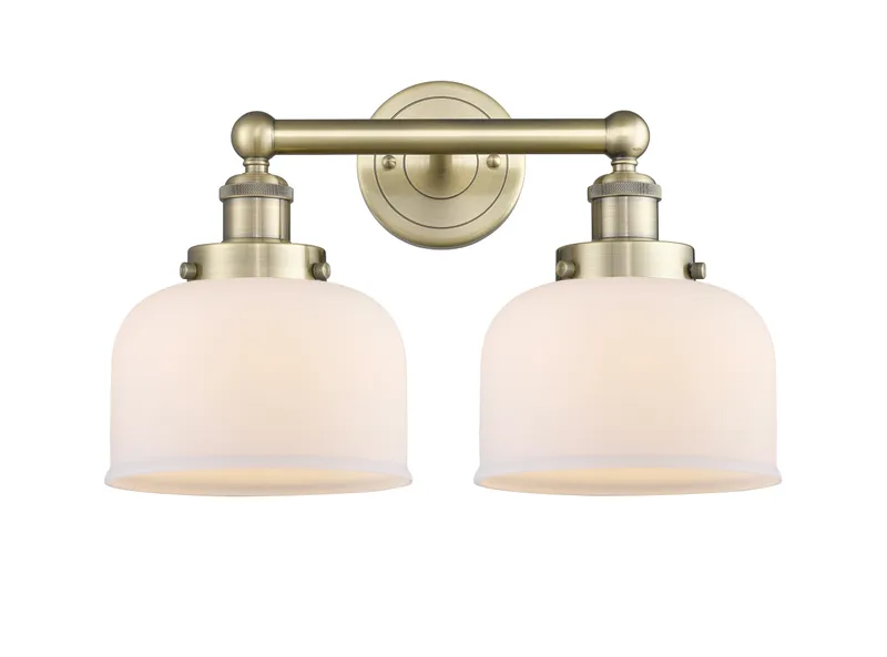 Edison Bath Vanity Light Cast Brass 16 Inches — Modern Lights LED Wall Lights  