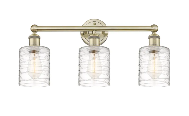 Edison Bath Vanity Light Cast Brass 23 Inches — Modern Lights LED Wall Lights  