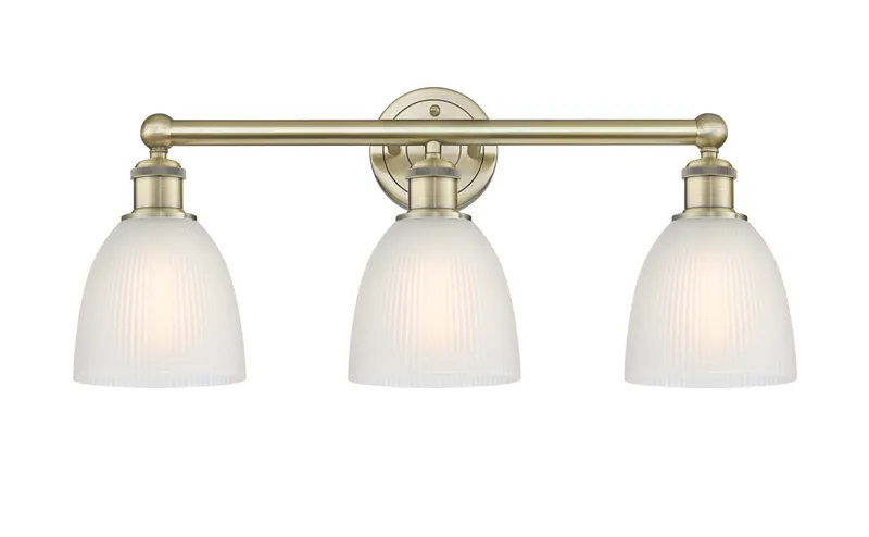 Edison Bath Vanity Light Cast Brass 26 Inch — Modern Lights LED Wall Lights  