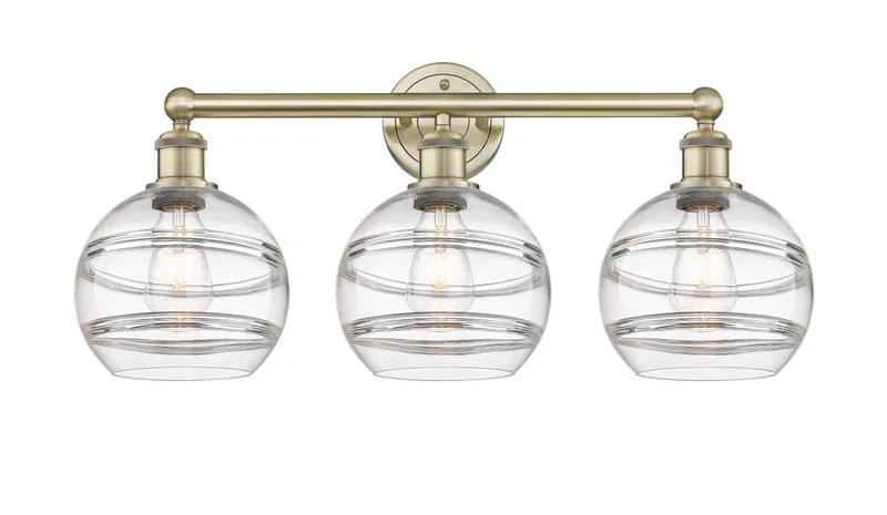 Edison Bath Vanity Light Cast Brass 23.875 — Modern Lights LED Wall Lights  