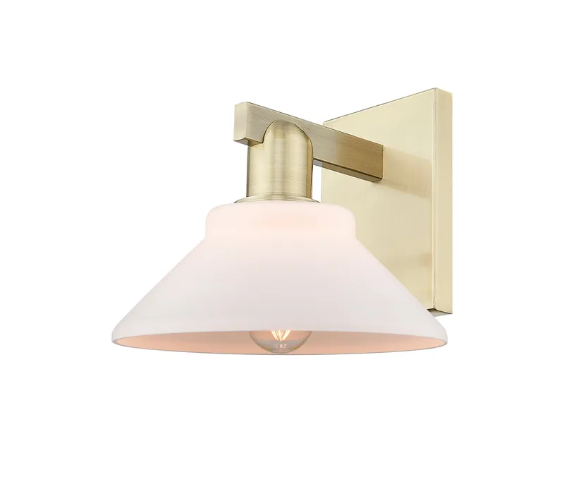 Arcadia Sconce Cast Brass Glass Steel — Modern Lights LED Wall Lights  