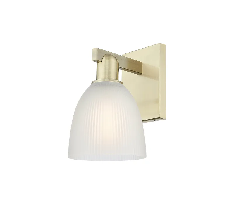Arcadia Sconce Cast Brass Finish Steel — Modern Lights LED Wall Lights  