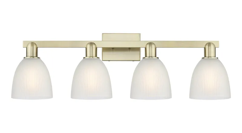 Arcadia Bath Vanity Light 3 Light Brass — Modern Lights LED Wall Lights  