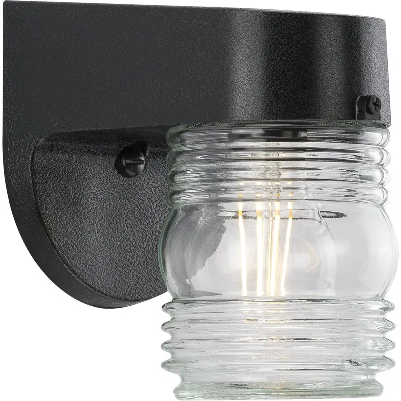 Non-Metallic Incandescent One-Light Outdoor Wall Lantern P5612 — Progress Lighting LED Wall Lights  