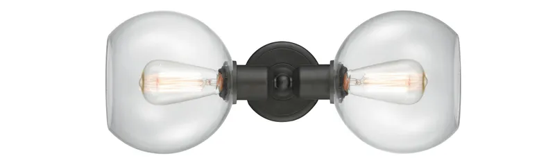 Austere Bath Vanity Light Cast Brass 21 Inch — Modern Lights LED Wall Lights  