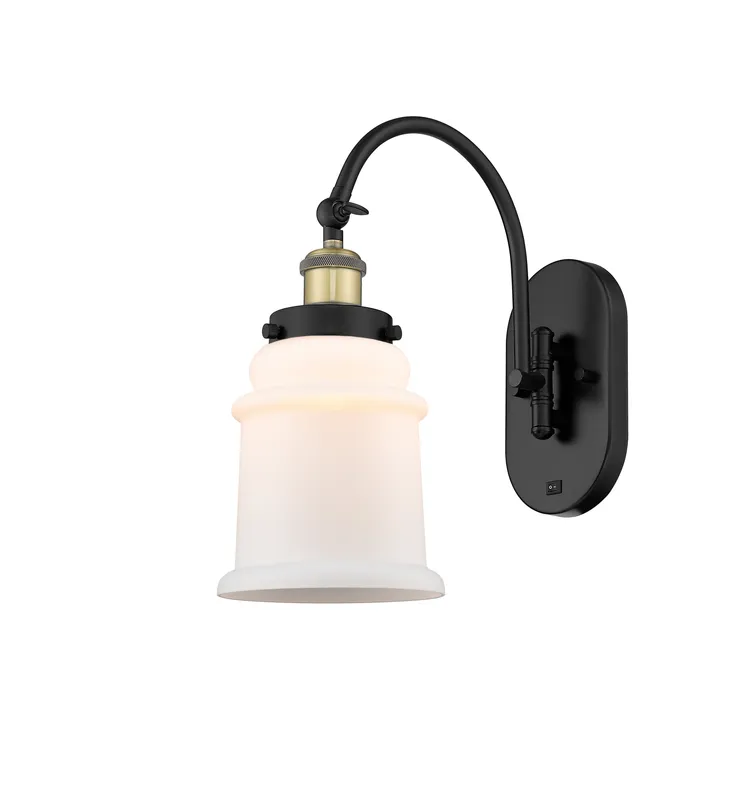 Franklin Restoration Swing Arm Brass Glass — Modern Lights LED Wall Lights  