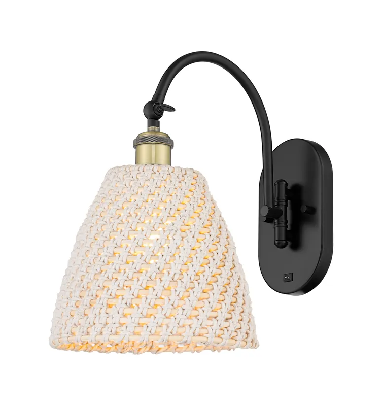 Ballston Sconce Cast Brass 13.5 Inch Height — Modern Lights LED Wall Lights  