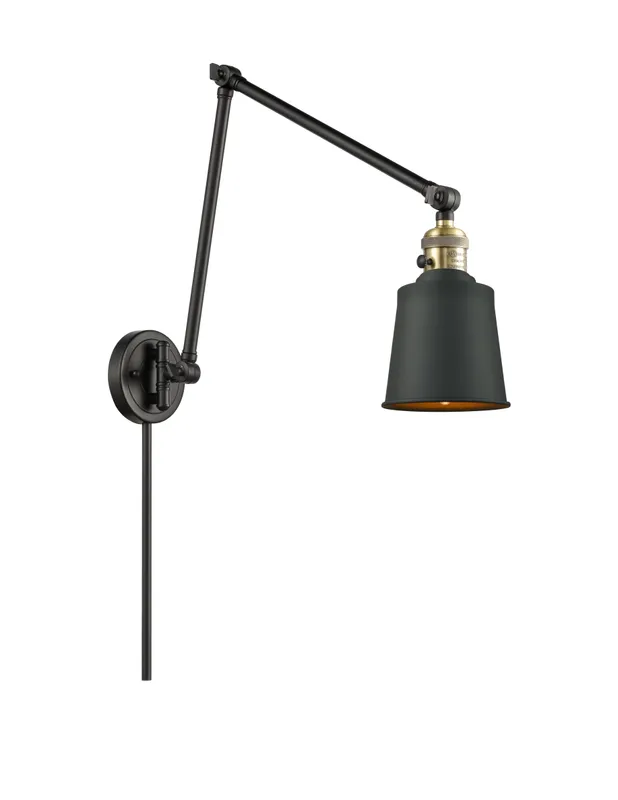 Franklin Restoration Swing Arm Steel — Modern Lights LED Wall Lights  