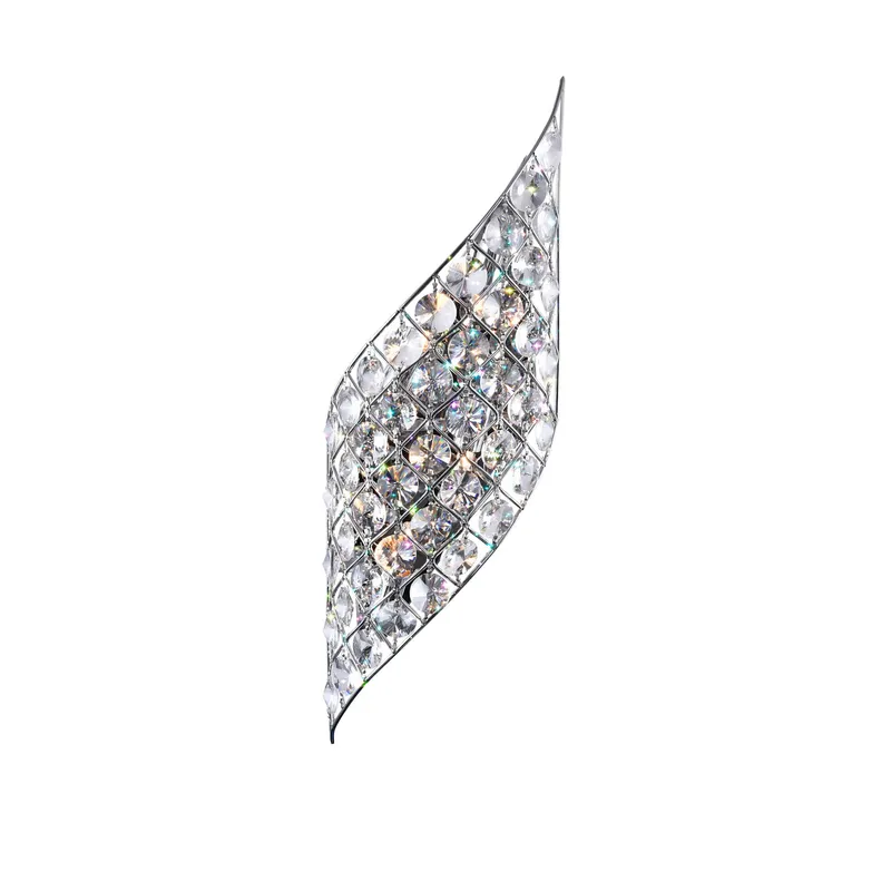 Chique 4 Light Chrome Wall Sconce — Modern Lights LED Wall Lights 40.0W 