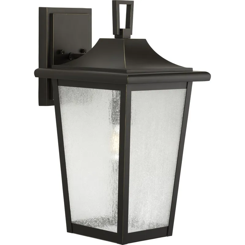 Padgett Collection One-Light Clear Seeded Glass Outdoor Wall Lantern P560309 — Progress Lighting LED Wall Lights  