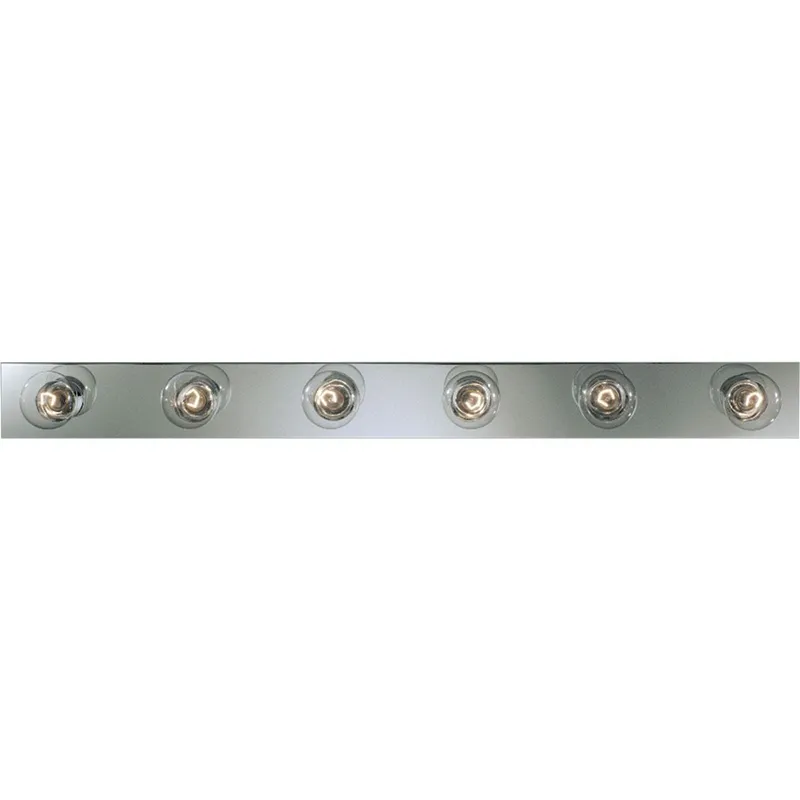 Broadway Collection Six-Light Bath Vanity Light P3117 — Progress Lighting LED Wall Lights  