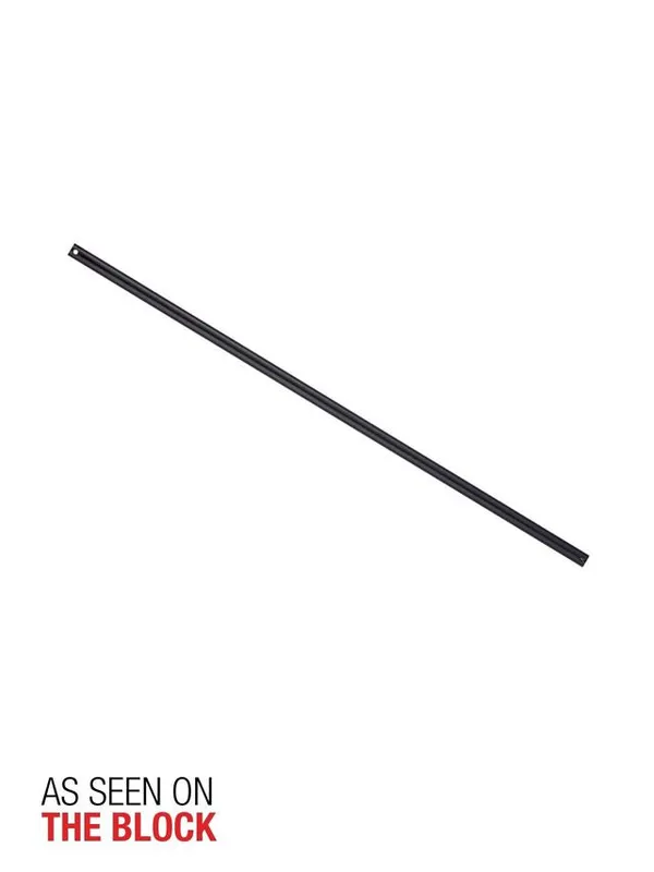 24 Inch Black Downrod for Lucci Air Ceiling Fans — Modern Lights LED Ceiling Lights  