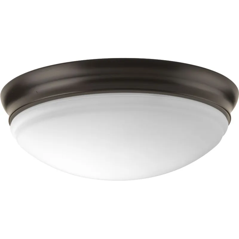 One-Light 11" LED Flush Mount P350100-xxx-30 — Progress Lighting LED Post Top Lights  
