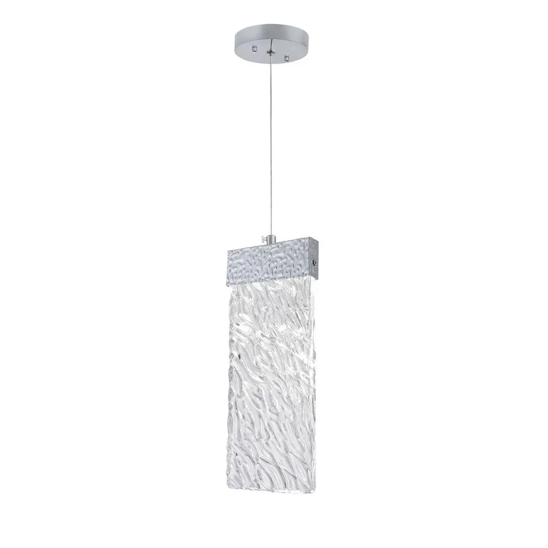 Carolina Integrated LED 5 Inch Pewter Pendant Light — Modern Lights LED Pendant Lights 9.5W 