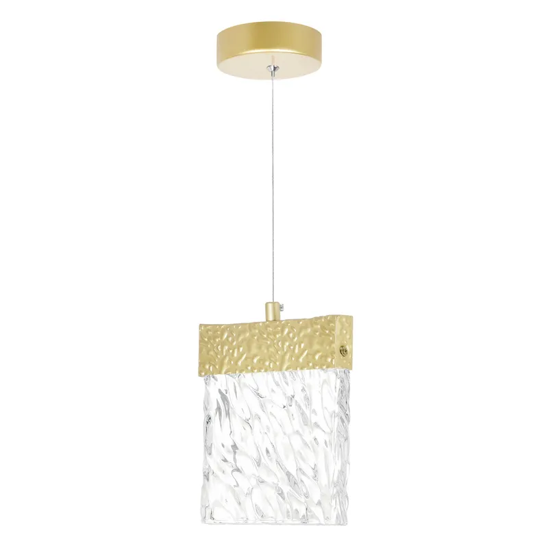 Carolina Integrated LED 6 Inch Gold Pendant Light — Modern Lights LED Pendant Lights 6.5W 