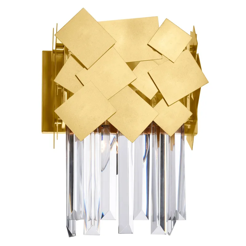 Panache 1 Light Medallion Gold Wall Light — Modern Lights LED Wall Lights 60.0W 