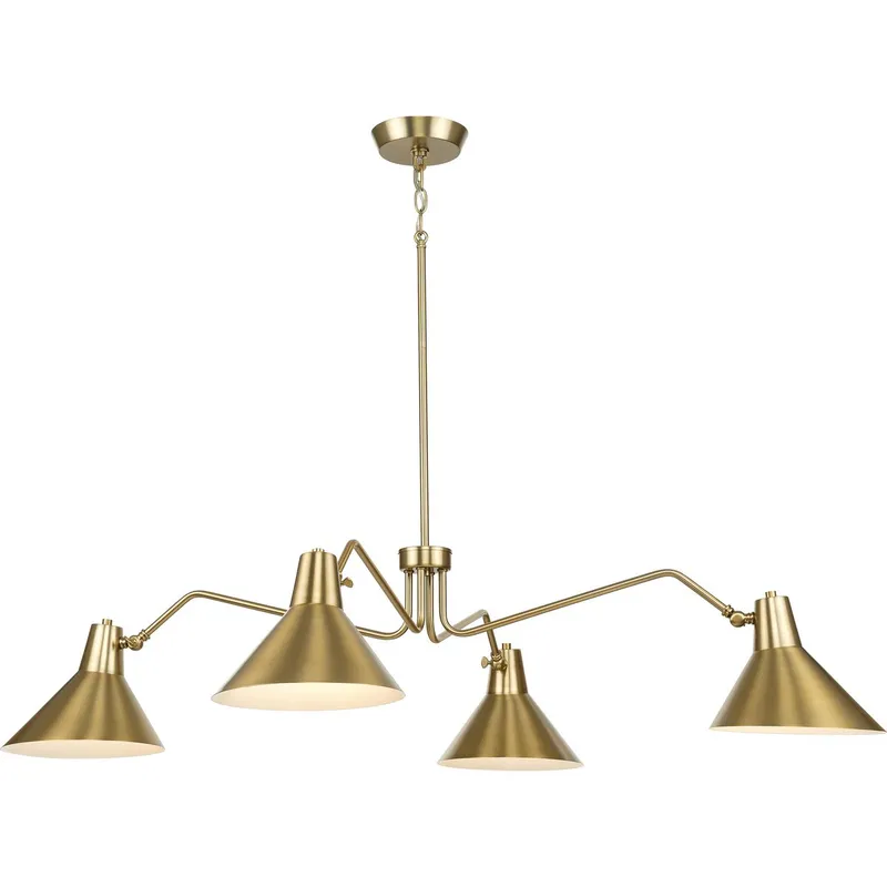 Trimble Collection Four-Light Chandelier P400310 — Progress Lighting LED Landscape Lights  