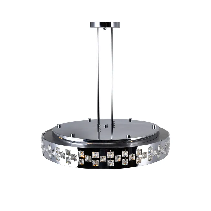 Cinderella 10 Light Down Chandelier With Chrome Finish — Modern Lights LED Pendant Lights 40.0W 