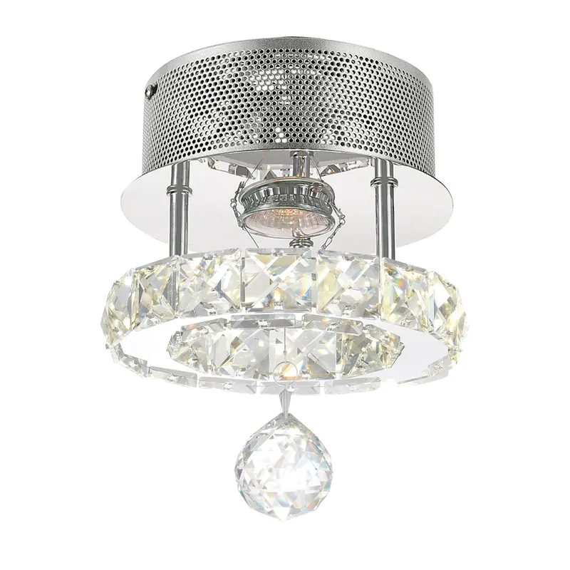 Ring Integrated LED Chrome Flush Mount — Modern Lights LED Ceiling Lights 35.0W 