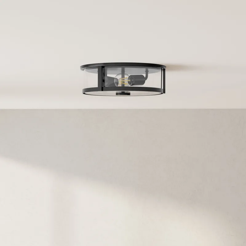 Gilliam Collection 12-5/8 in. Two-Light Flush Mount P350253 — Progress Lighting LED Post Top Lights  