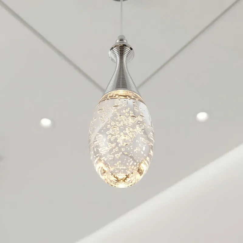 Dior LED Down Mini Chrome Pendant Light — Modern Lights LED Pendant Lights 4.0W 