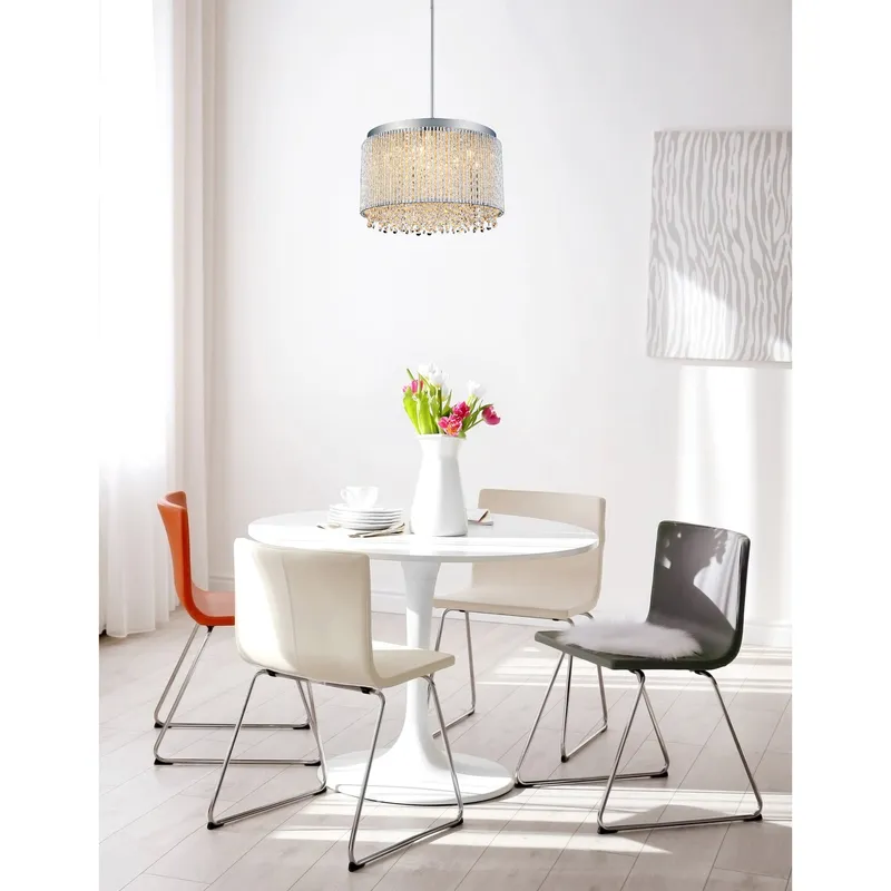 Claire 14 Light Chrome Chandelier — Modern Lights LED Pendant Lights 40.0W 