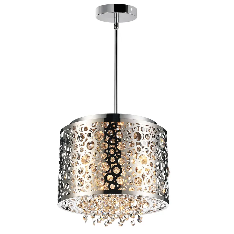 Bubbles 4 Light Chrome Pendant Light — Modern Lights LED Pendant Lights 40.0W 