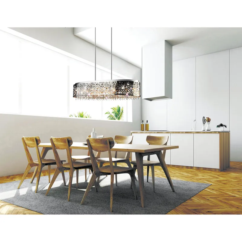 Bubbles 16 Light Chrome Chandelier — Modern Lights LED Pendant Lights 40.0W 