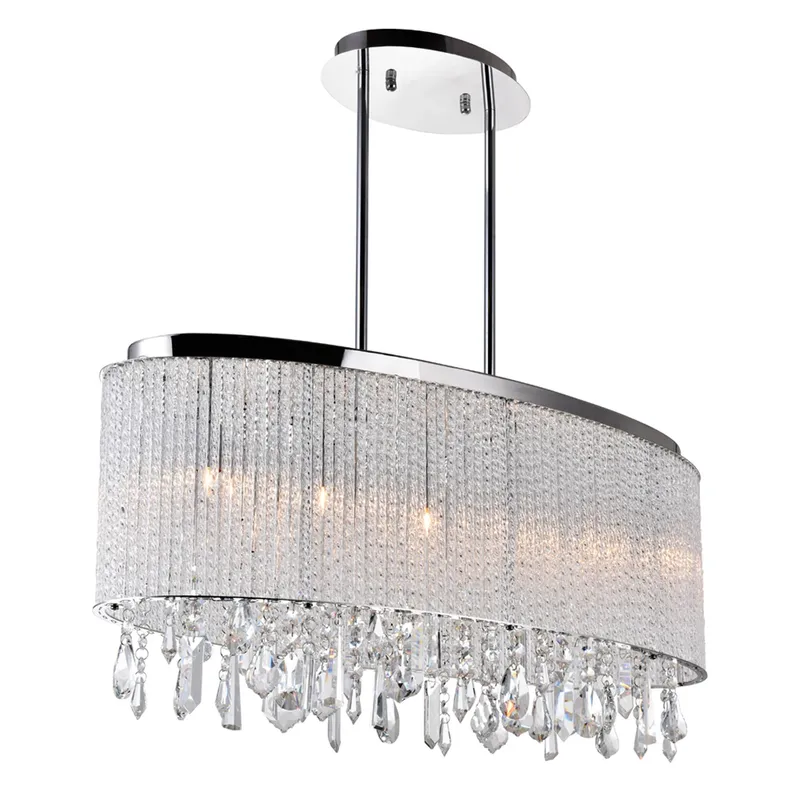 Benson 5 Light Chrome Chandelier — Modern Lights LED Pendant Lights 40.0W 
