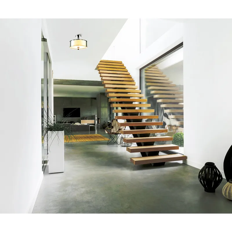 Lucie 5 Light 21in Chrome Flush Mount Round Drum Shade — Modern Lights LED Ceiling Lights 60.0W 