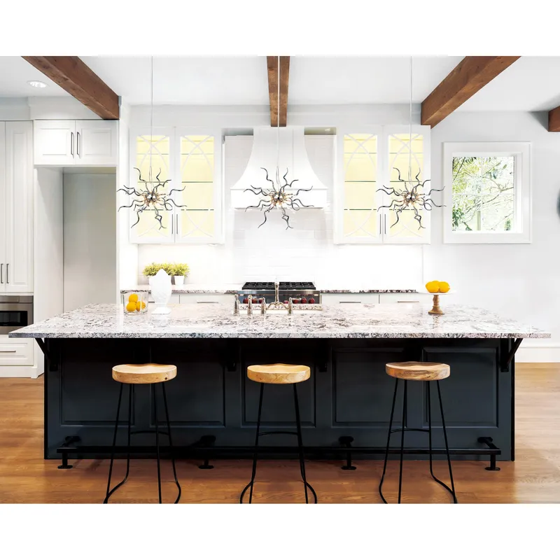 Twist 15 Light Chrome Chandelier — Modern Lights LED Pendant Lights 2.0W 