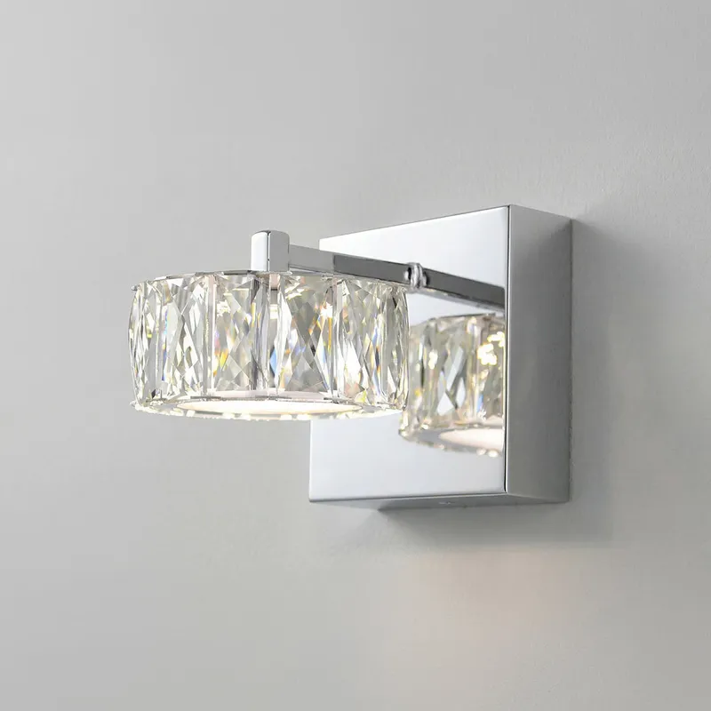 Milan LED Chrome Bathroom Sconce — Modern Lights LED Wall Lights 3.0W 