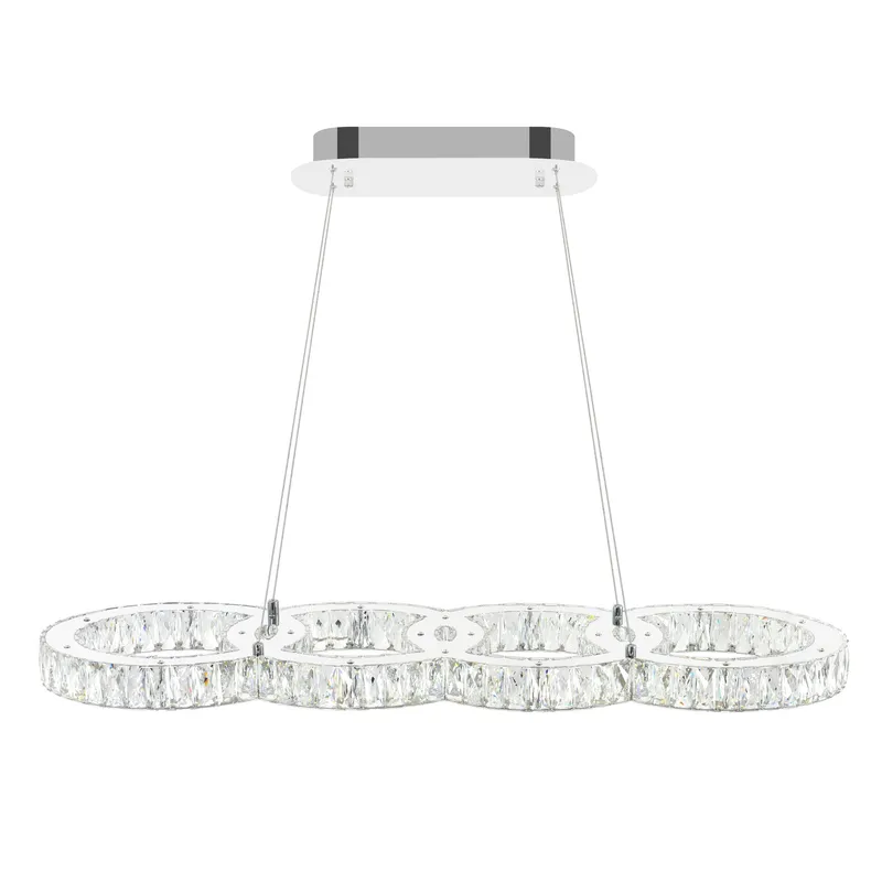 Milan LED Chrome Chandelier — Modern Lights LED Pendant Lights 39.0W 