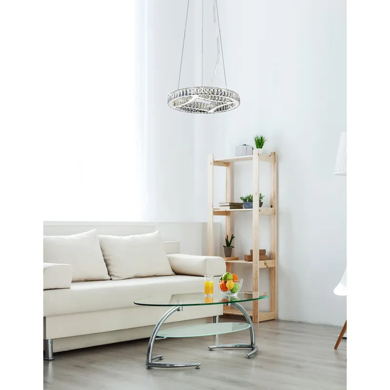 Beyond LED Chrome Chandelier — Modern Lights LED Pendant Lights 35.0W 