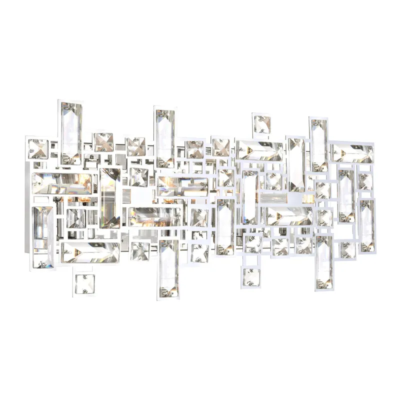 Arley 4 Light Chrome Vanity Light — Modern Lights LED Wall Lights 40.0W 